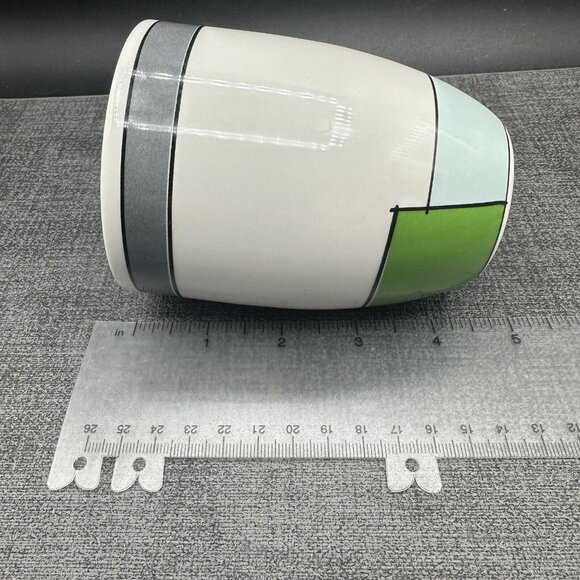 Lenox Kate Spade Block Party Coffee Mug Porcelain 14 Oz Discontinued Rare EUC - Picture 10 of 11